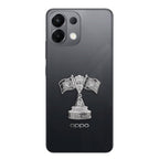 Oppo K13 5G Compatible Satyamev Jayate 3D Metal Emblem Sticker