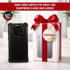Oppo F31 Pro+ 5G Transparent Shockproof Case With Airbag Corners (Buy 1 Get 1 Free Surprise Cover)