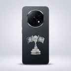 Oppo F29 Pro 5G Compatible Satyamev Jayate 3D Metal Emblem Sticker