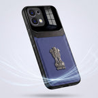 Oppo F31 5G Satyamev Jayate 3D Metal Leather Back Case