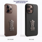 Oppo Reno 15 Pro 5G Compatible Satyamev Jayate 3D Metal Emblem Sticker