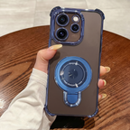 Oppo Reno 15 Pro Mini 5G Luxury Four Corner Invincible Bracket Ring Stand Case