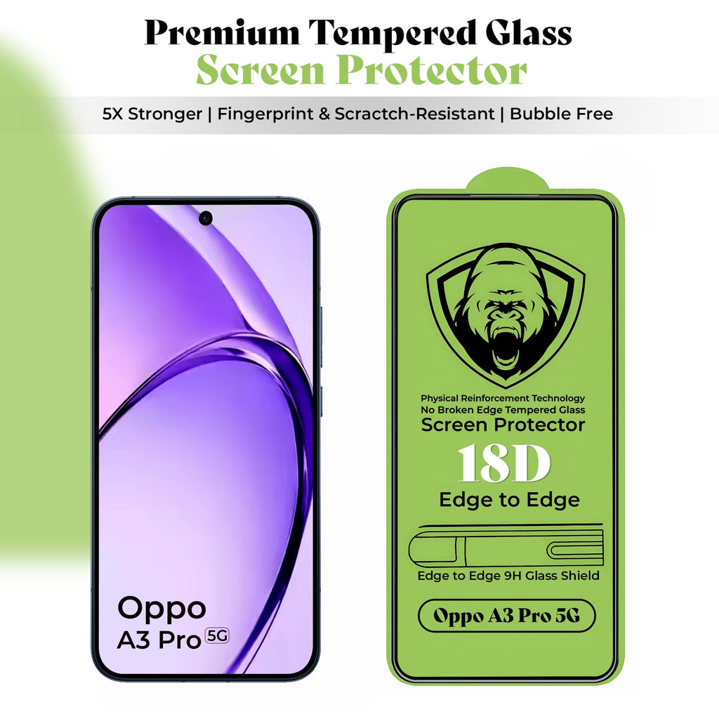 Oppo A3 Pro 5G Triangle Pattern Matte Back Shockproof Case