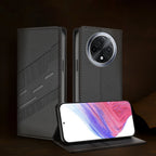 Embossed retro flip wallet case for Oppo F27 Pro+ 5G