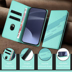 Vintage-style PU leather case for Oppo F27 Pro+ 5G