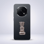 Oppo F29 Pro 5G Compatible Satyamev Jayate 3D Metal Emblem Sticker