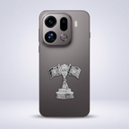Oppo Find X9 Pro 5G Compatible Satyamev Jayate 3D Metal Emblem Sticker