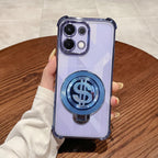 Oppo K13 5G Four Corner Airbags 100% Original Astro Money Magnet Rotating Dollar Case