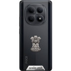 Poco M8 5G Compatible Satyamev Jayate 3D Metal Emblem Sticker