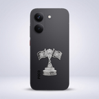 POCO X8 Pro 5G Compatible Satyamev Jayate 3D Metal Emblem Sticker