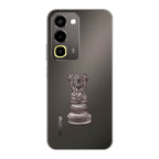 Realme P4R 5G Compatible Satyamev Jayate 3D Metal Emblem Sticker