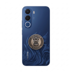Realme C100x 5G Compatible Satyamev Jayate 3D Metal Emblem Sticker