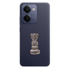 Realme P3 Ultra 5G Compatible Satyamev Jayate 3D Metal Emblem Sticker