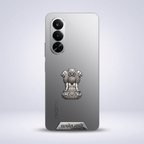 Realme P4X 5G Compatible Satyamev Jayate 3D Metal Emblem Sticker