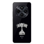 Redmi 14c 5G Compatible Satyamev Jayate 3D Metal Emblem Sticker