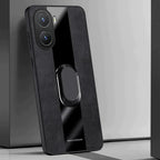 Vivo V29e 5G Premium Leather AutoFocus Ring Case