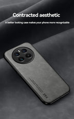 Realme 12 Pro+ 5G Comfortable Touch Sheepskin Leather Case
