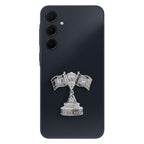 Samsung Galaxy A56 5G Compatible Satyamev Jayate 3D Metal Emblem Sticker