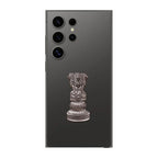 Samsung Galaxy S24 Ultra 5G Compatible Satyamev Jayate 3D Metal Emblem Sticker