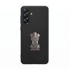 Samsung Galaxy A36 5G Compatible Satyamev Jayate 3D Metal Emblem Sticker