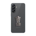 Samsung Galaxy A36 5G Compatible Satyamev Jayate 3D Metal Emblem Sticker