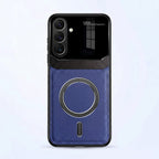Samsung Galaxy A37 5G Premium Magsafe Magnetic Leather Lens Protective Case