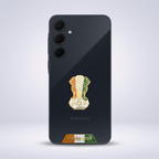 Samsung Galaxy A55 5G Compatible Satyamev Jayate 3D Metal Emblem Sticker