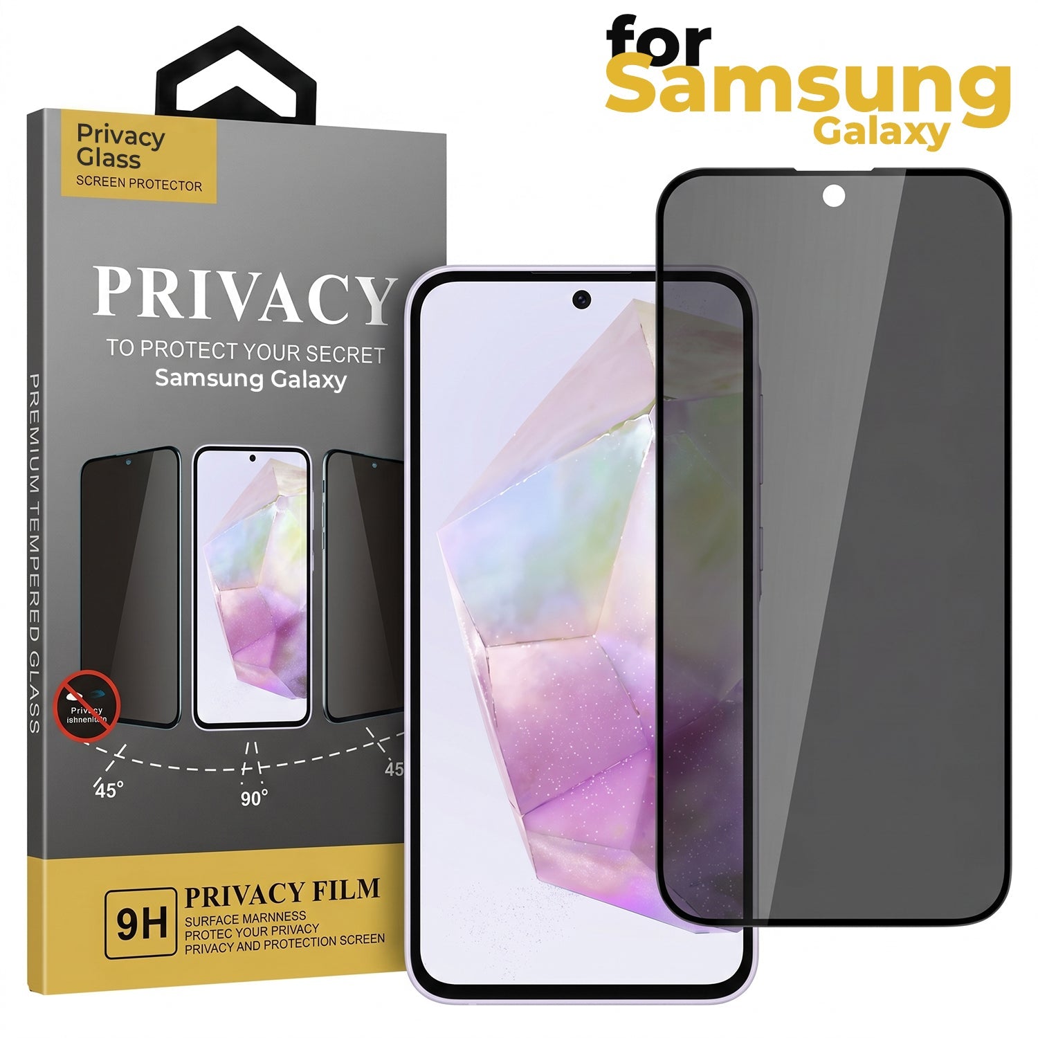 Samsung Galaxy A36 5G Premium Butterfly Stand Airbags Case