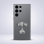 Samsung S23 Ultra 5G Compatible Satyamev Jayate 3D Metal Emblem Sticker