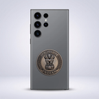 Samsung S23 Ultra 5G Compatible Satyamev Jayate 3D Metal Emblem Sticker