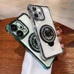 Oppo Reno14 5G Premium Stress Buster Wheel Rotating Shockproof Airbags Case(Buy 1 Get 1 Surprise Cover)