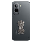 Vivo T5 Pro 5G Compatible Satyamev Jayate 3D Metal Emblem Sticker