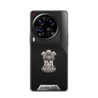Tecno Camon 30 Premier 5G Compatible Satyamev Jayate 3D Metal Emblem Sticker