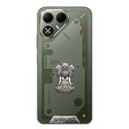 Tecno Pova 8 5G Compatible Satyamev Jayate 3D Metal Emblem Sticker