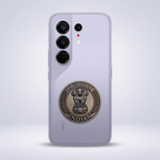 Tecno Camon 50 Ultra 5G Compatible Satyamev Jayate 3D Metal Emblem Sticker