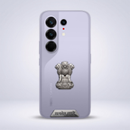 Tecno Camon 50 Ultra 5G Compatible Satyamev Jayate 3D Metal Emblem Sticker