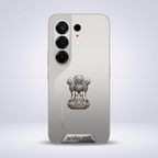 Tecno Camon 50 5G Compatible Satyamev Jayate 3D Metal Emblem Sticker