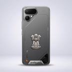 Tecno Pova Curve 2 5G Compatible Satyamev Jayate 3D Metal Emblem Sticker