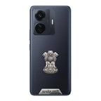 Vivo T1 Pro 5G Compatible Satyamev Jayate 3D Metal Emblem Sticker