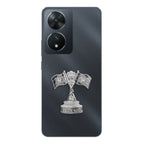 Vivo T2 5G Compatible Satyamev Jayate 3D Metal Emblem Sticker