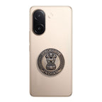 Vivo V60e 5G Compatible Satyamev Jayate 3D Metal Emblem Sticker