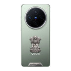 Vivo X200 5G Compatible Satyamev Jayate 3D Metal Emblem Sticker