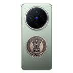 Vivo X200 Pro 5G Compatible Satyamev Jayate 3D Metal Emblem Sticker
