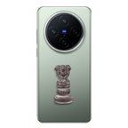 Vivo X200 Pro 5G Compatible Satyamev Jayate 3D Metal Emblem Sticker