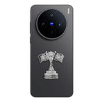 Vivo X200T 5G Compatible Satyamev Jayate 3D Metal Emblem Sticker