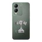 Vivo Y17s 5G Compatible Satyamev Jayate 3D Metal Emblem Sticker