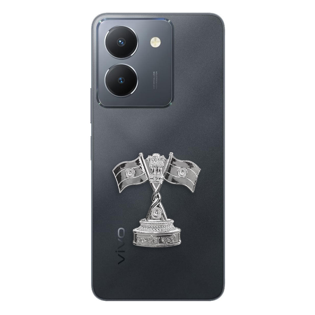 Vivo Y36 5G Compatible Satyamev Jayate 3D Metal Emblem Sticker