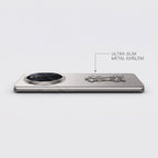 Vivo T4 5G Compatible Satyamev Jayate 3D Metal Emblem Sticker
