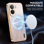 Vivo T5 Pro 5G Premium Electroplated Frame Gold Thread Pattern Soft Case