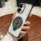 Vivo T5x 5G Premium Stress Buster Wheel Rotating Shockproof Airbags Case